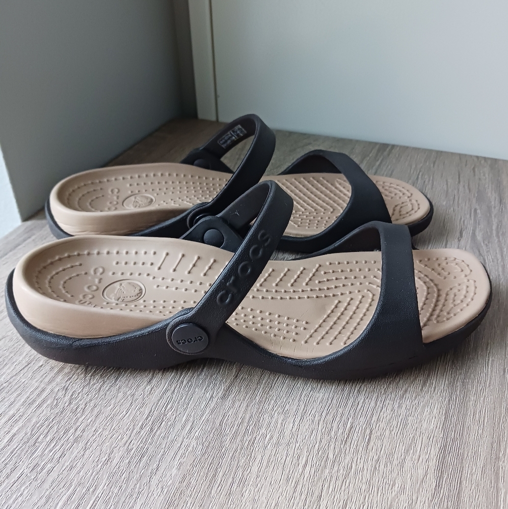 🌷 Crocs Cleo Open Toe Slide Sandal - Picture 6 of 13